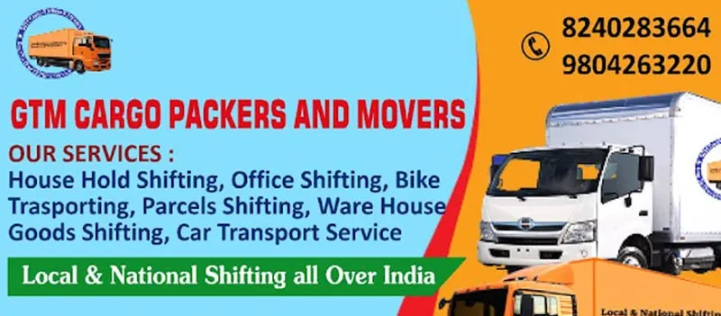 GTM Cargo Packers and Movers in Kolkata