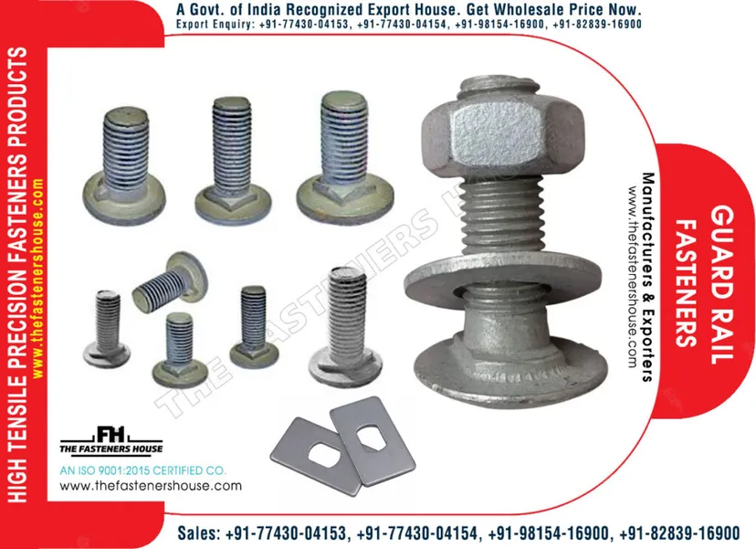 Fasteners Bolts Nuts Threaded Rods manufacturer exporter in India https://www.thefastenershouse.com +917743004153, +917743004154