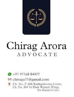 Advocate Chirag Arora (Advocate Chirag Arora)