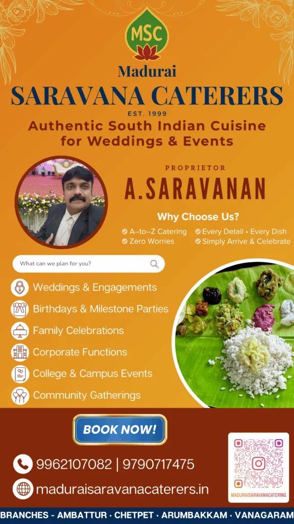 Madurai Saravana Caterers - Catering Services in Chennai - 2