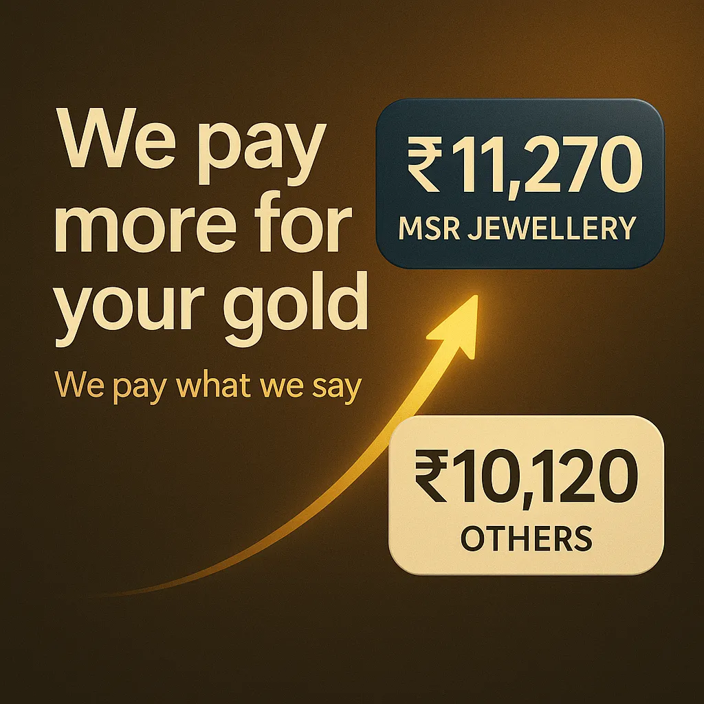 MSR Jewellery - Sell Gold for Cash - Most Trusted Old Gold Buyer - Sell Gold at Highest Price