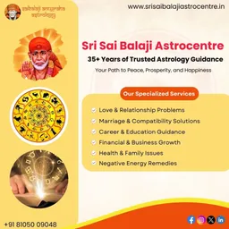 Best Astrologer in Bangalore – Sriasibalajiastrocentre.in