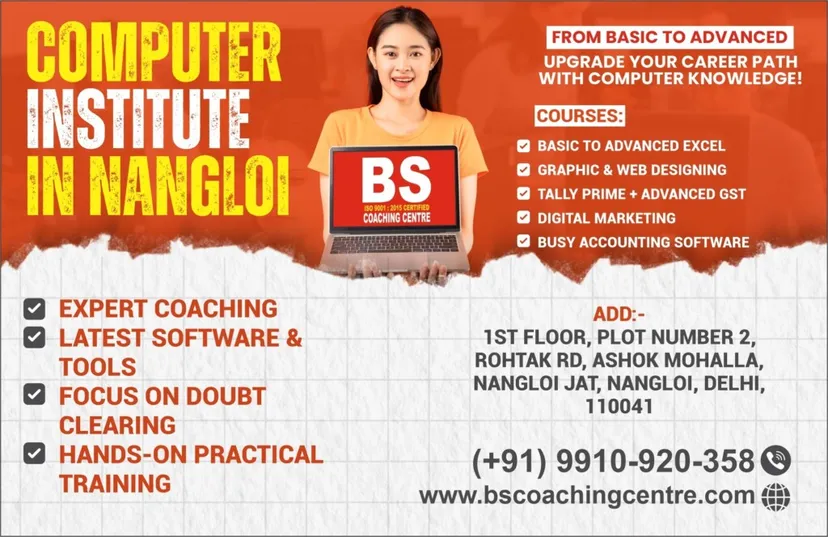 Comprehensive Training at the Best Computer Institute in Nangloi