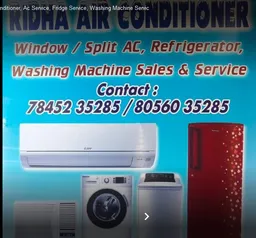 Ridha Air Conditioner, Ac Service, Fridge Service, Washing Machine Service - 2