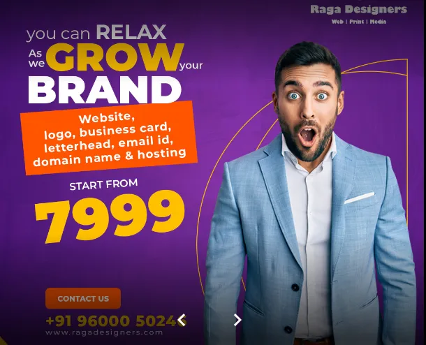 Raga Designers - Logo Graphic Design, Website Designing, Development & E-Commerce, SEO, Digital Marketing Company In Chennai - 2