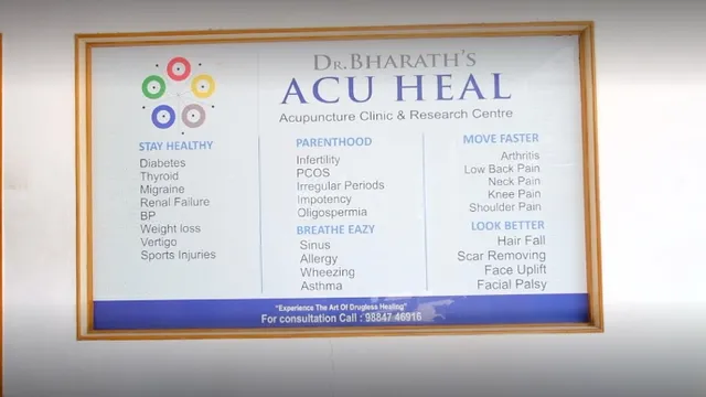 Dr.Bharath's Acu Heal - Acupuncture Clinic & Research Center in Chennai - 2