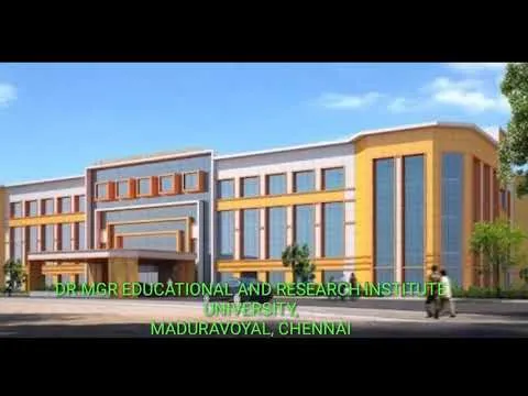 Dr.M.G.R Education and Research Institute University - 2