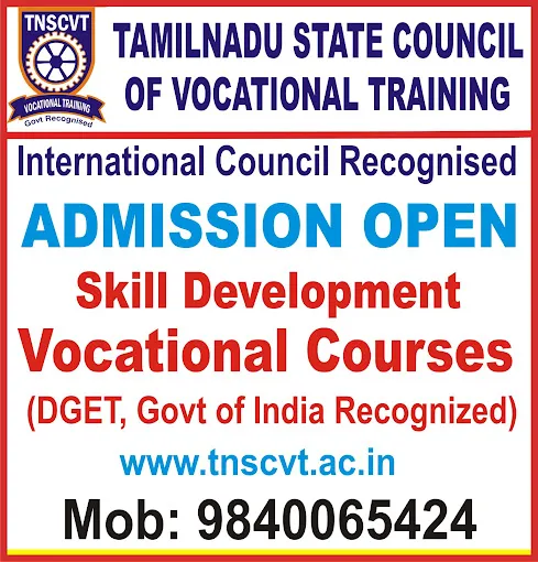 TAMILNADU STATE COUNCIL OF VOCATIONAL TRAINING - 3