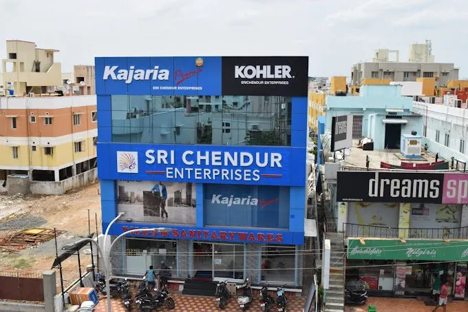 Sri Chendur Kajaria Tiles Exclusive Showroom in Chennai
