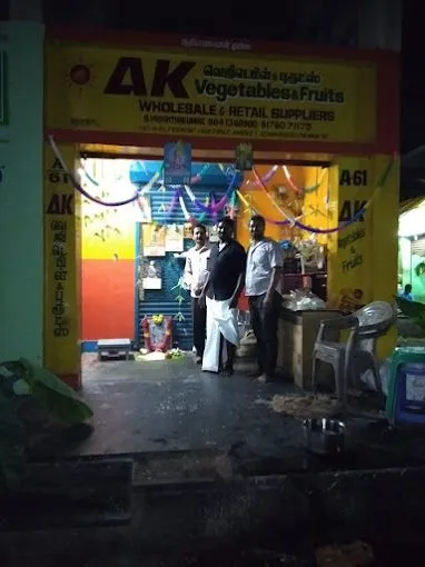 Ak Vegetables And Fruits Online Store Koyambedu Market