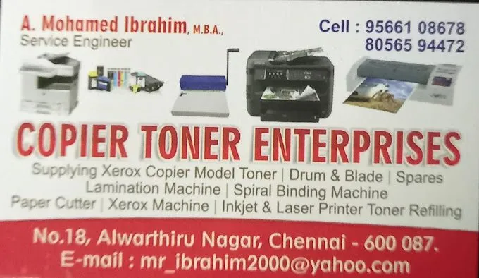 Xerox machine Toner Refilling printer cartridges service