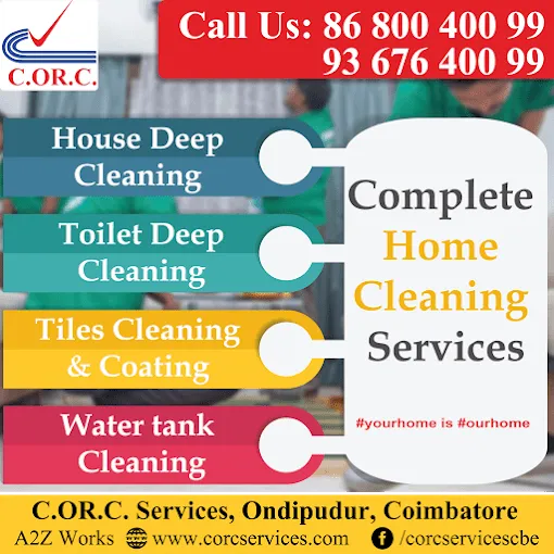 C.OR.C Home Cleaning Services Coimbatore