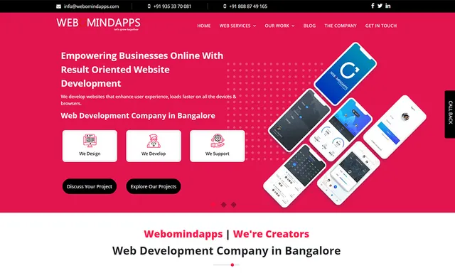 Webomindapps - Web Design Company in Bangalore - 4