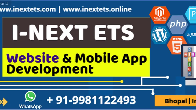 I NEXT ETS Website design company in bhopal