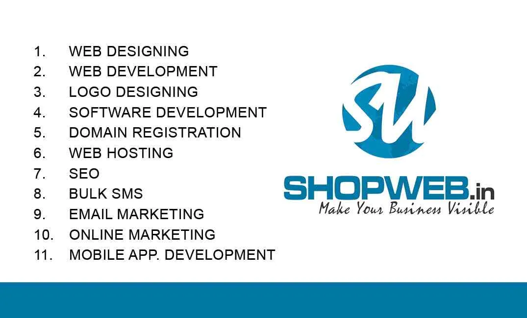 SHOPWEB Software Development Company
