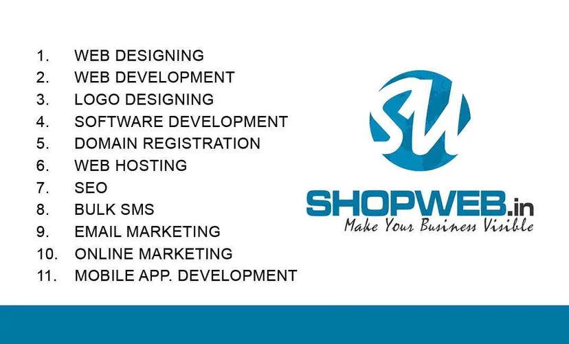 SHOPWEB Software Development Company