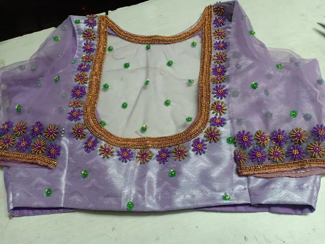 Visa women's stitching and aari, embroidery - 2