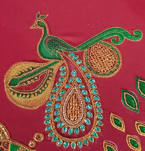Indhu Aari embroidery class - 4
