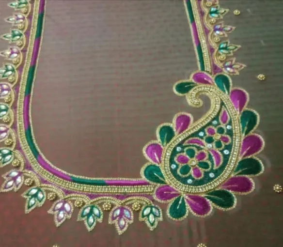 Mahees Aari & Zardosi Designer - 4