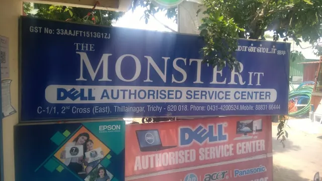 The Monster IT DELL Lenovo Service center - 3