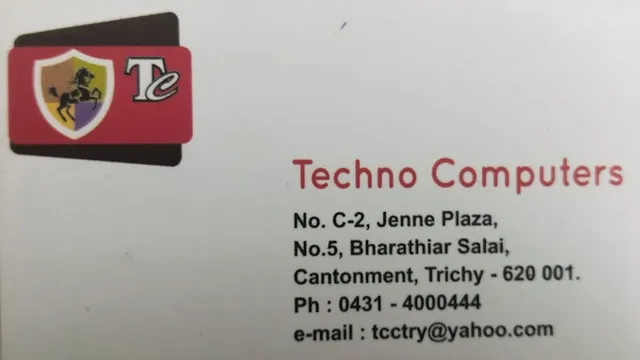 Techno Computers - computer and Laptop rental shop,computer and laptop service center in trichy - 2