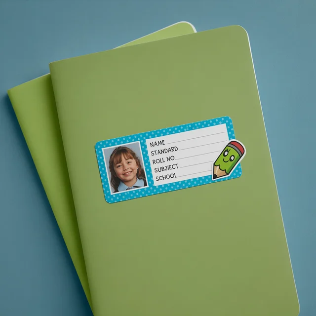 Custom Notebook Stickers Online – Design & Print School Labels | Tagsen - 3