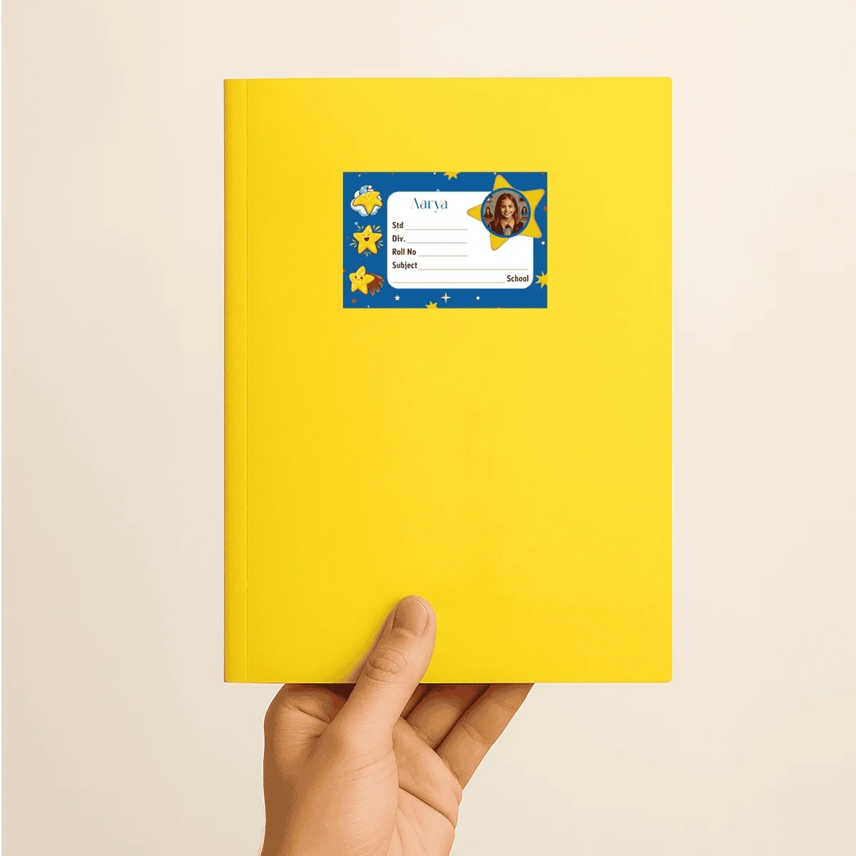 Custom Notebook Stickers Online – Design & Print School Labels | Tagsen