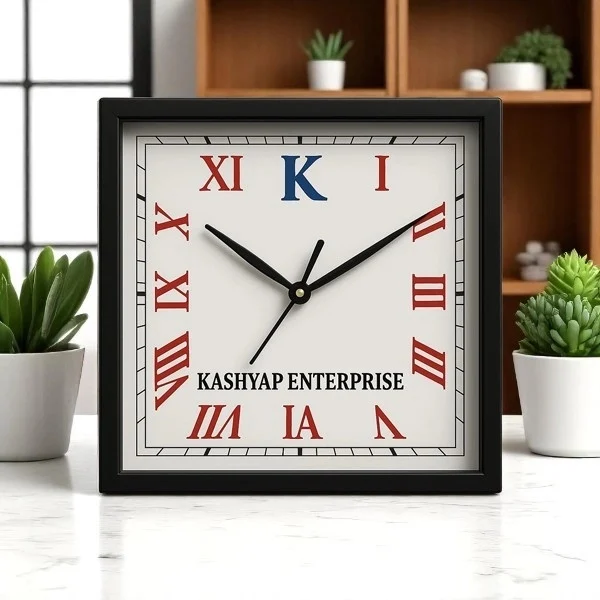Custom Wall Clock Online | Photo, Name & Logo Print - 2