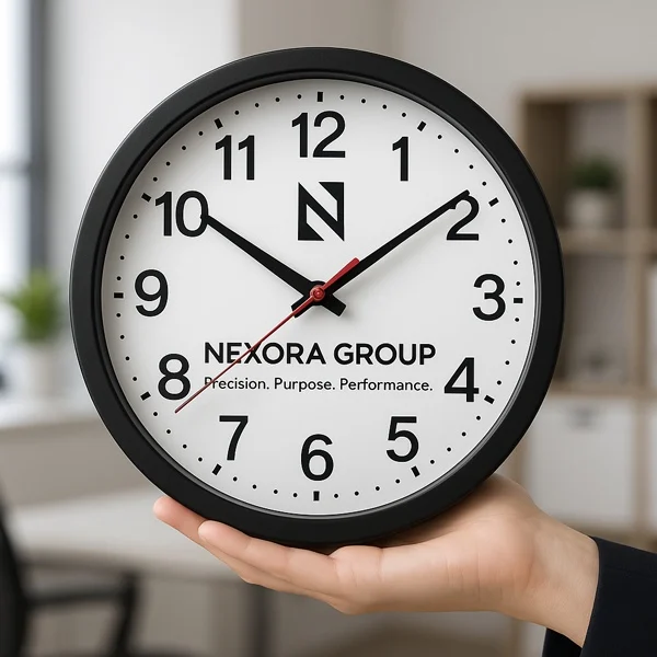 Custom Wall Clock Online | Photo, Name & Logo Print