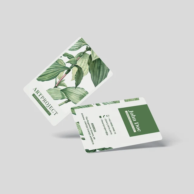 Non Tearable Card Printing | PVC Visiting Cards Online - 2