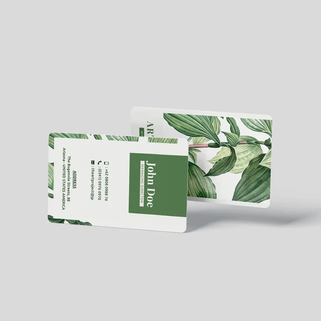 Non Tearable Card Printing | PVC Visiting Cards Online - 3