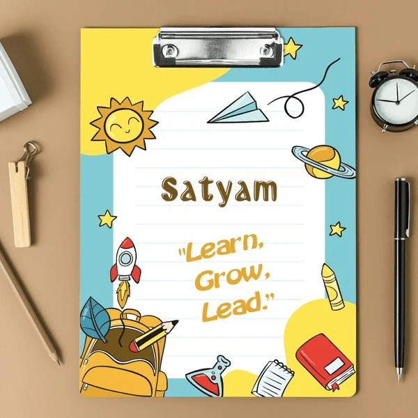 Custom Clip Board for Schools and Coaching Classes - 7