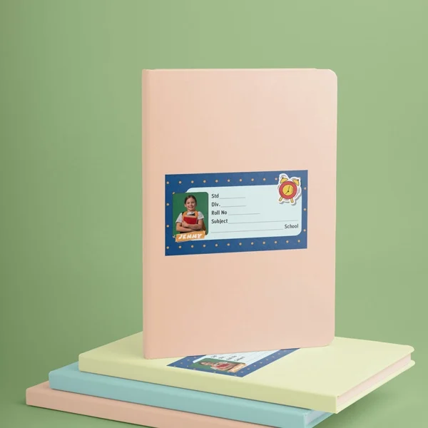 Custom Notebook Stickers for School Books | Tagsen - 3
