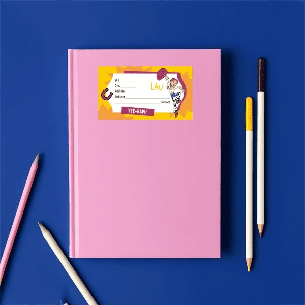 Custom Notebook Stickers for School Books | Tagsen - 5