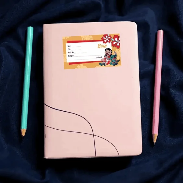 Custom Notebook Stickers for School Books | Tagsen - 6