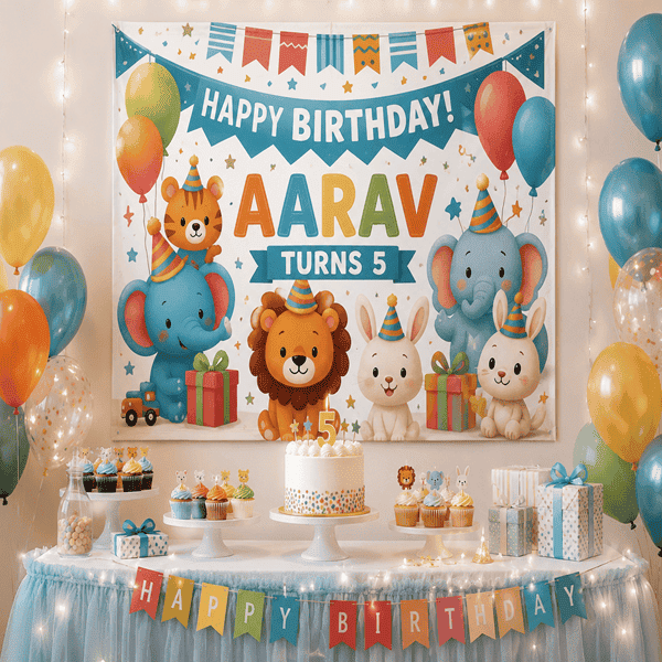 Birthday Decoration Poster Online | Tagsen - 4