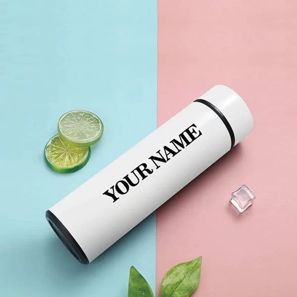 Personalised Bottle with LED Temperature Display - 4