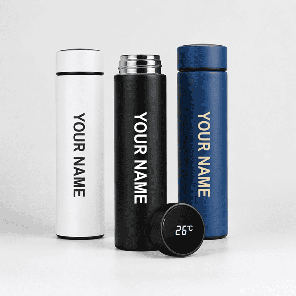 Personalised Bottle with LED Temperature Display - 7