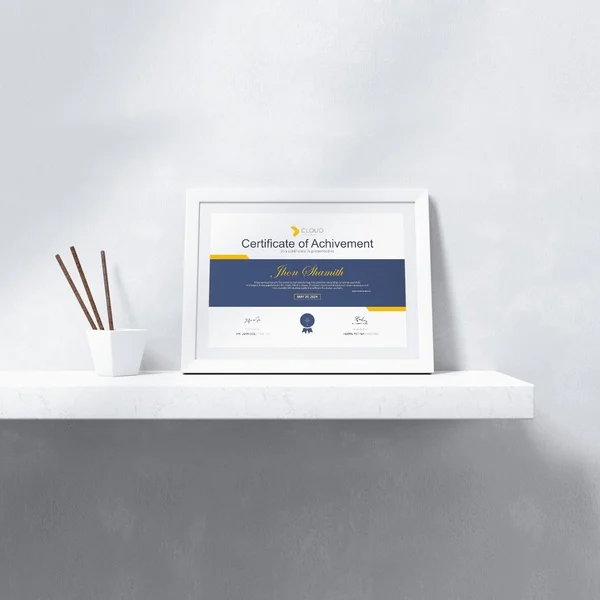 Framed Certificate Online for Awards | Tagsen India - 4