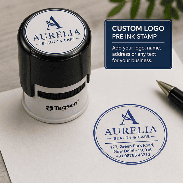 Custom Pre Ink Stamp Online From ₹499 | Tagsen - 2