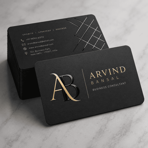 Spot UV Varnish Business Cards Online - 4