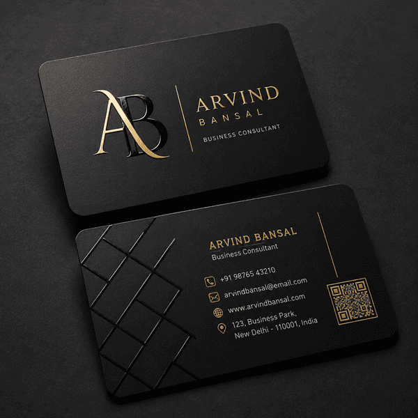Spot UV Varnish Business Cards Online - 6