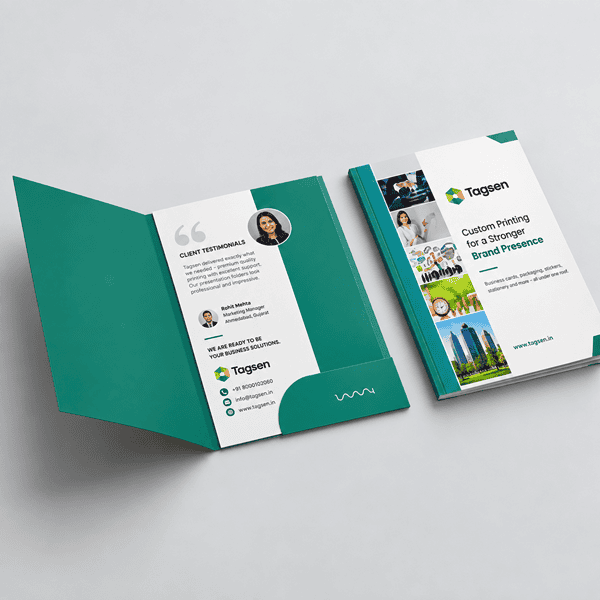 Presentation Folders with Logo | Custom Printing – Tagsen - 3
