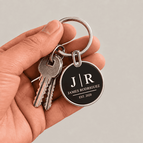 Custom Metal Keychains India | Name, Logo & Bulk Orders - 4