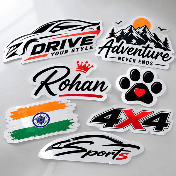 Custom Car Sticker Design Online | Tagsen India - 5