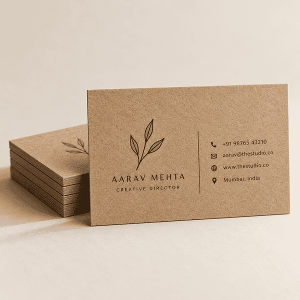 Kraft Paper Cards for Business – Custom Print | Tagsen - 4