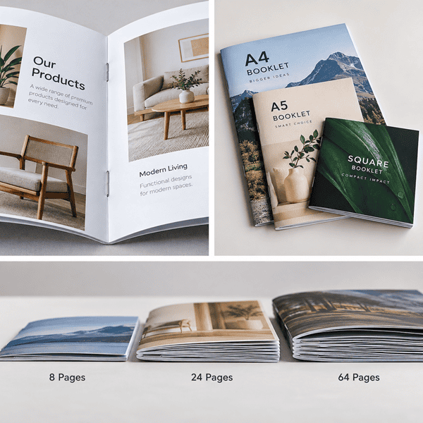 Custom Staple Binding Booklets Online | Tagsen India - 3