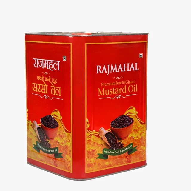 Rajmahal Kachi Ghani Mustard Oil - 8