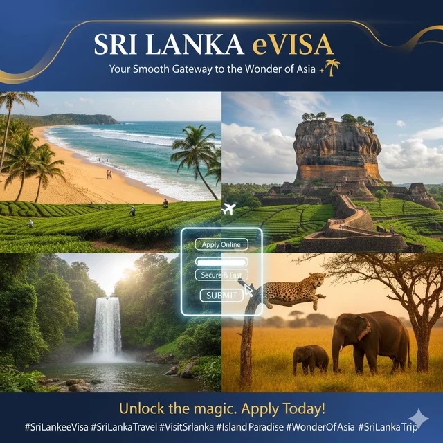 Sri Lanka e visa online application.