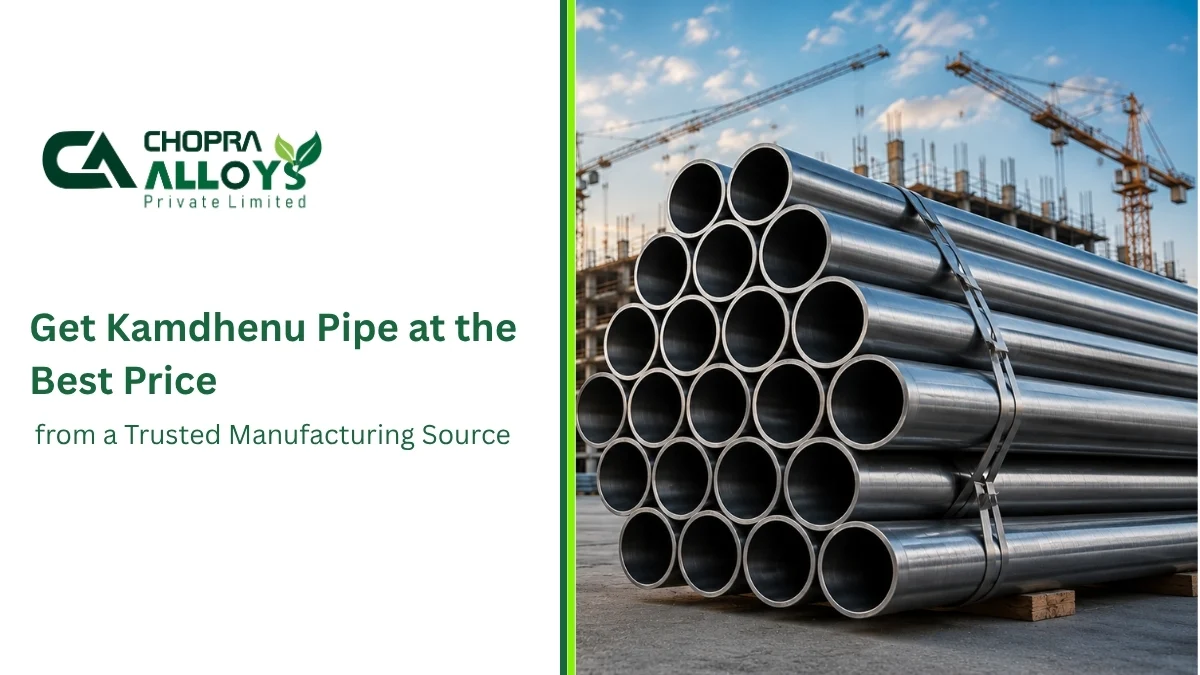 Chopra Alloys Pipes – Built to support every challenge.